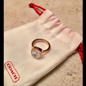 Rose Gold Coach Ring